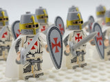 Knight Templar Block Figures Set of 10pcs