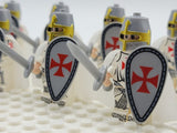 Knight Templar Block Figures Set of 10pcs