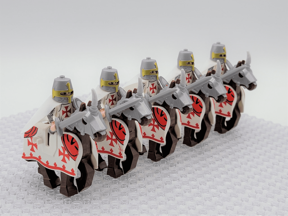 Knight Templar Riders Block FiguresSet of 10pcs