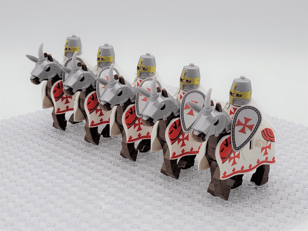 Knight Templar Riders Block FiguresSet of 10pcs