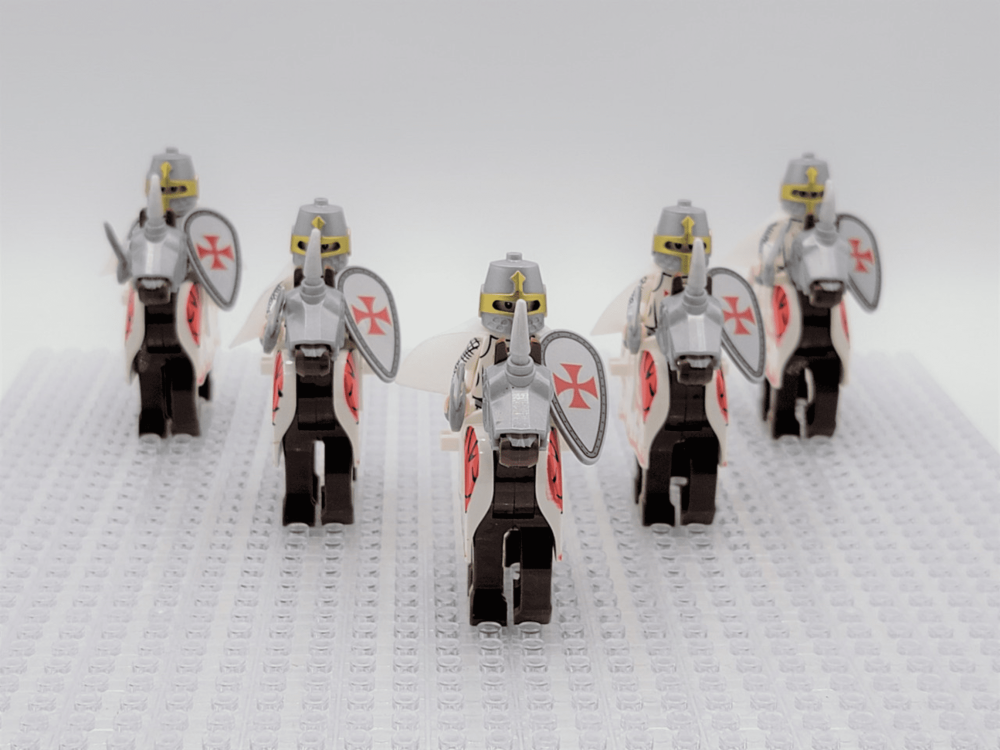 Knight Templar Riders Block FiguresSet of 10pcs