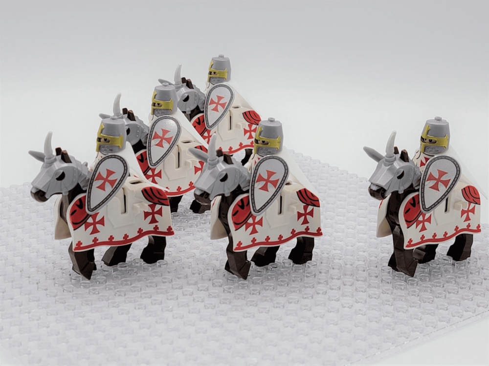 Knight Templar Riders Block FiguresSet of 10pcs