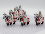 Knight Templar Riders Block FiguresSet of 10pcs