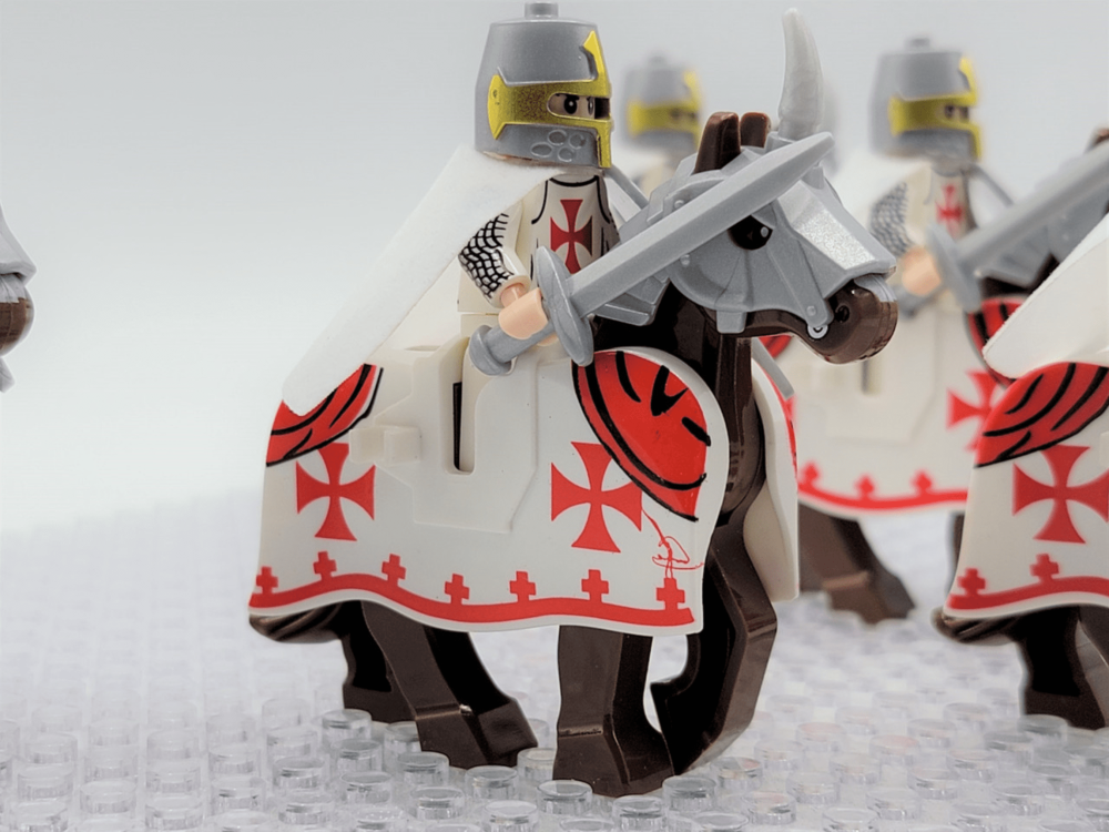 Knight Templar Riders Block FiguresSet of 10pcs