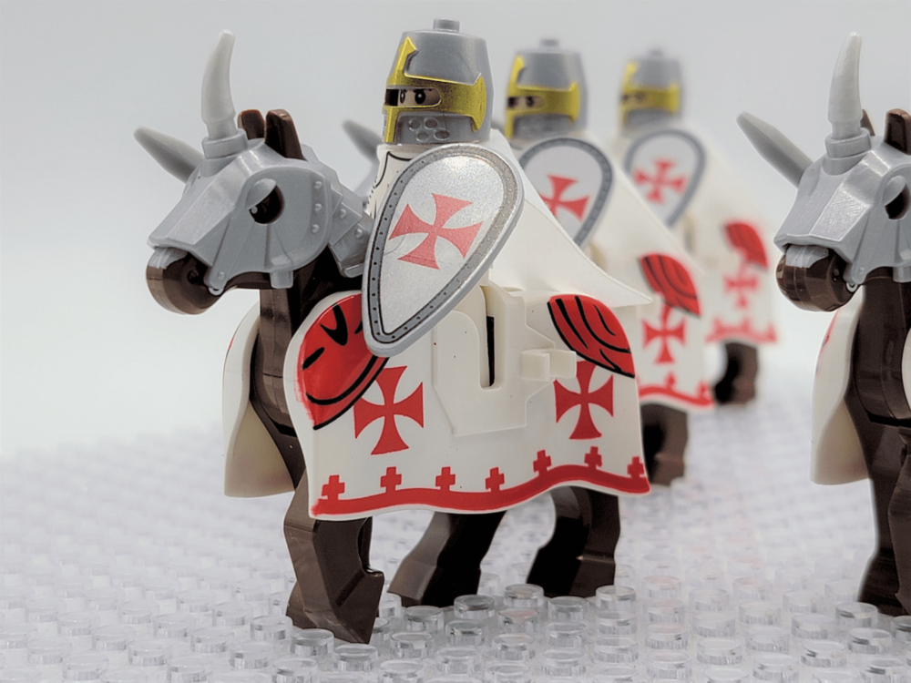 Knight Templar Riders Block FiguresSet of 10pcs
