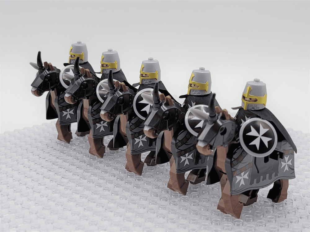 Knights Hospitallers Riders Block Figures Set of 10pcs