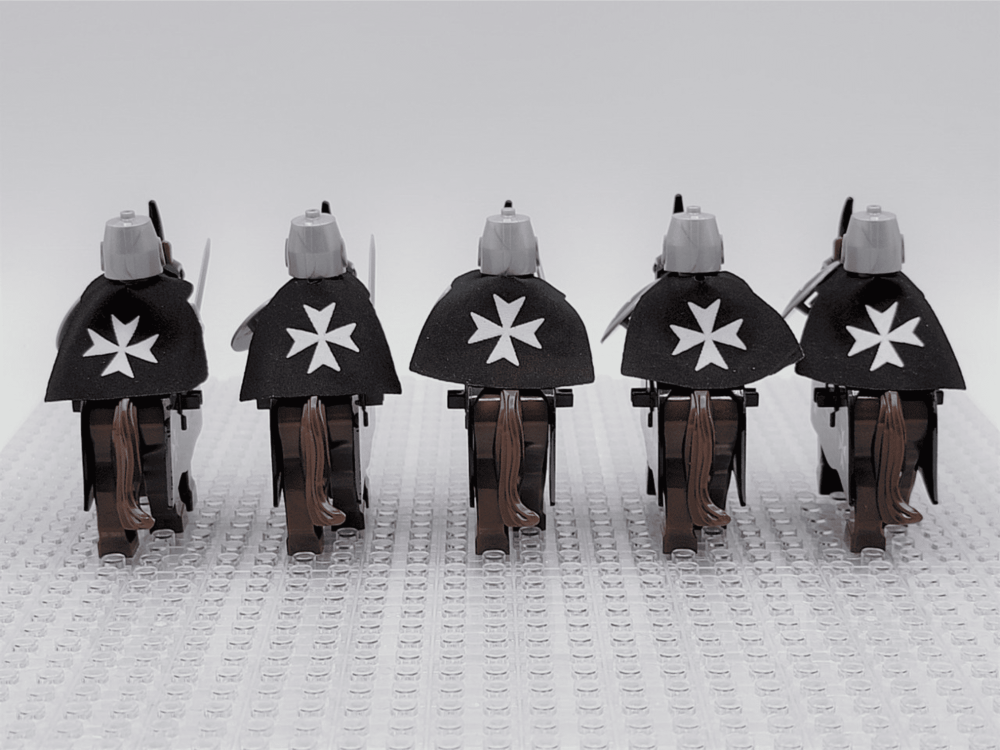 Knights Hospitallers Riders Block Figures Set of 10pcs