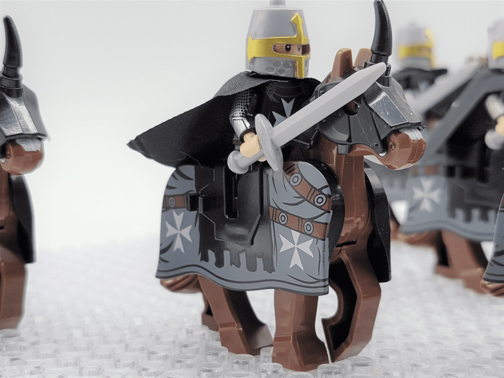 Knights Hospitallers Riders Block Figures Set of 10pcs
