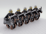 Knights Hospitallers Riders Block Figures Set of 10pcs