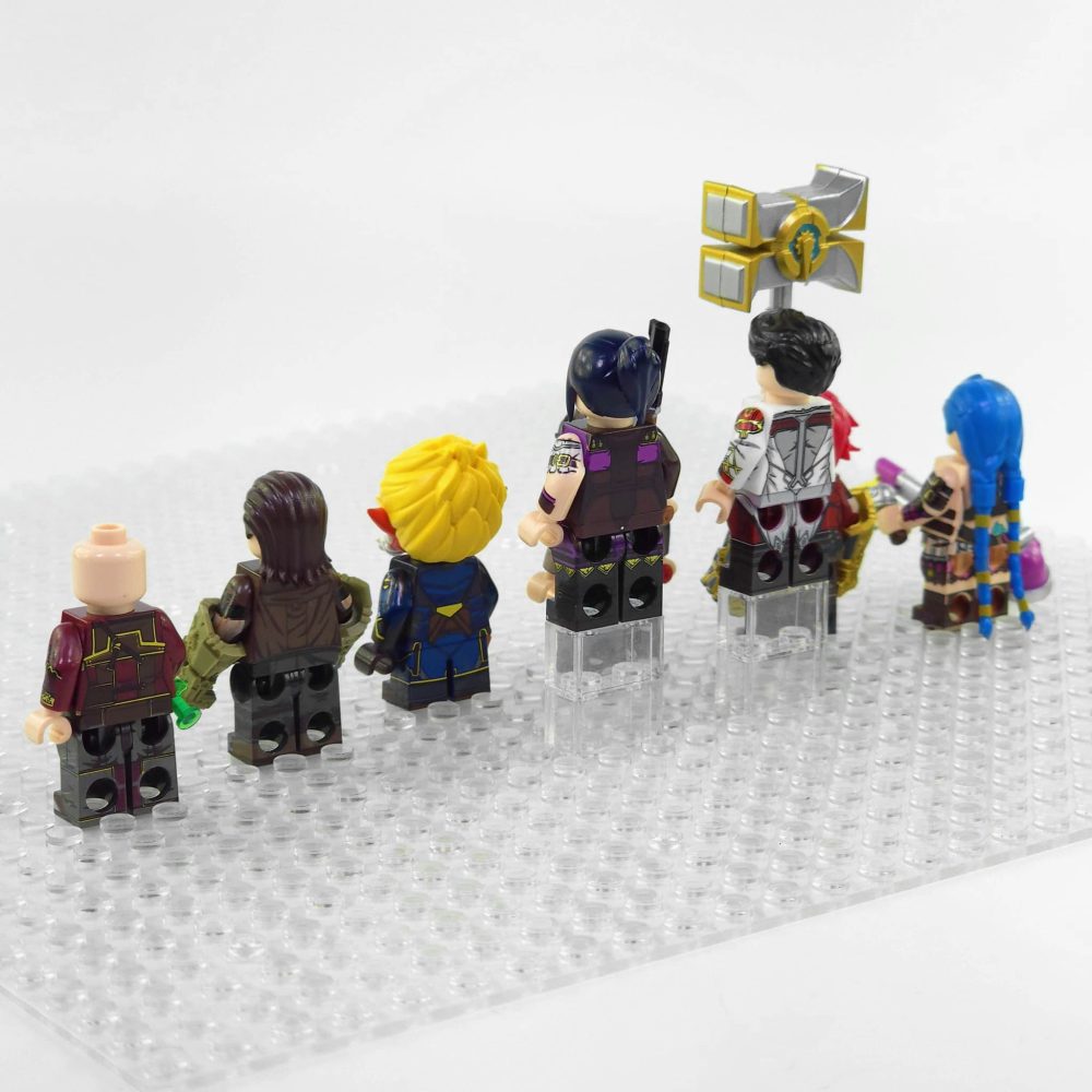 League of Legends Arcane Block Figures Set of 8pcs