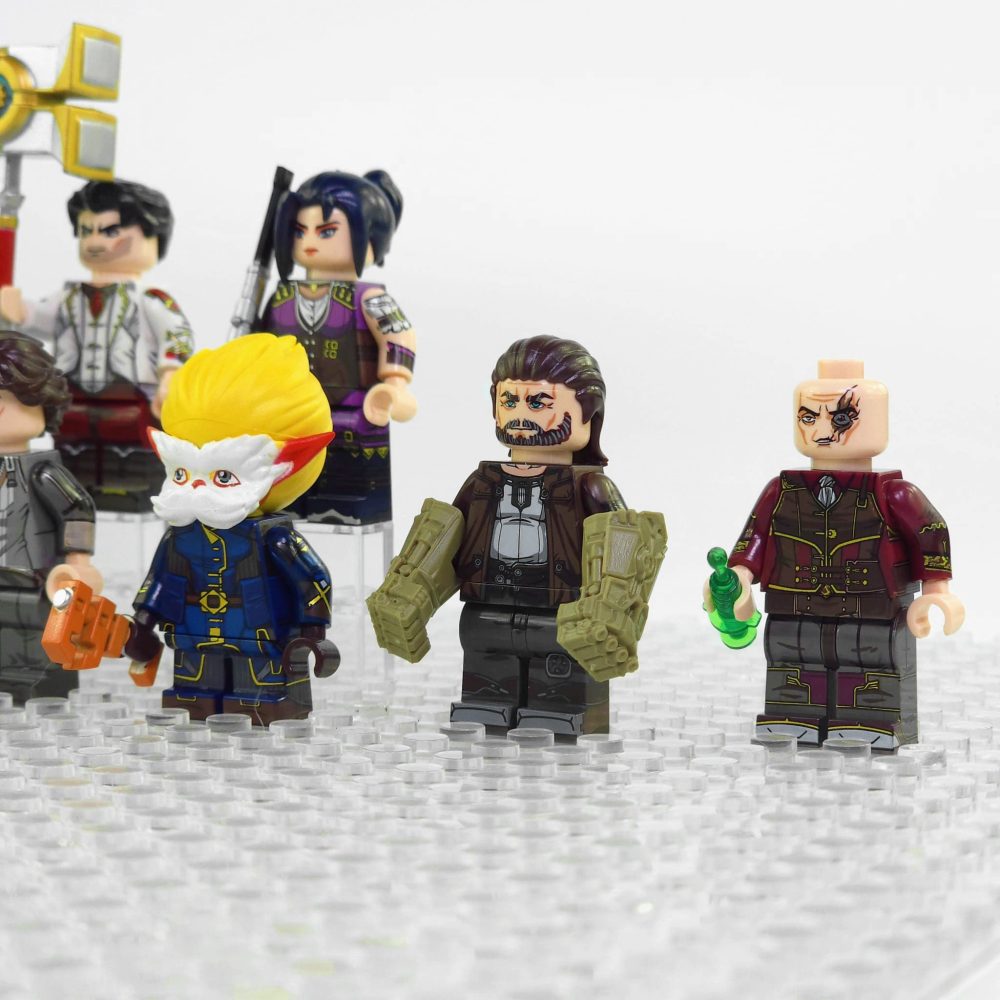 League of Legends Arcane Block Figures Set of 8pcs