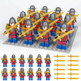 Lion Knights Medieval Castle Block Figures Set of 12pcs