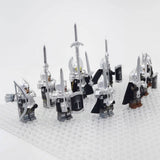 Lord the Gondor Military Fountain Guard Block Figures Set 9pcs