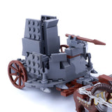 Lord the Rings Dain II Ironfoot Iron Hill Dwarves Chariot Block Figures Set