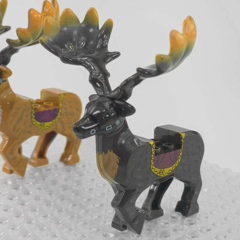 Lord the Rings Elven Elks Mounts for Block Figures