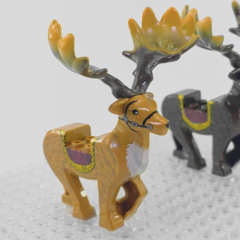 Lord the Rings Elven Elks Mounts for Block Figures