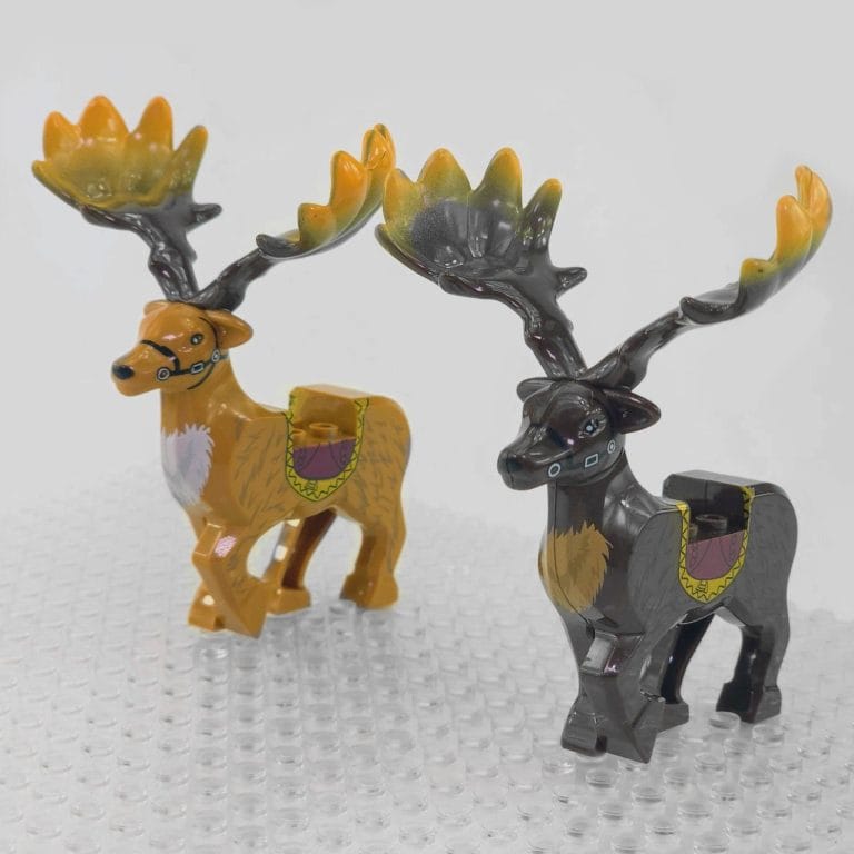 Lord the Rings Elven Elks Mounts for Block Figures