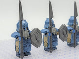 Lord the Rings Erebor Dwarves Cobalt Armour Block Figures Set 10pcs