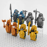 Lord the Rings Erebor Dwarves Block Figures Set 8pcs