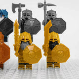 Lord the Rings Erebor Dwarves Block Figures Set 8pcs