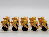 Lord the Rings Galadhrim Elves Bows Block Figures Set 10pcs