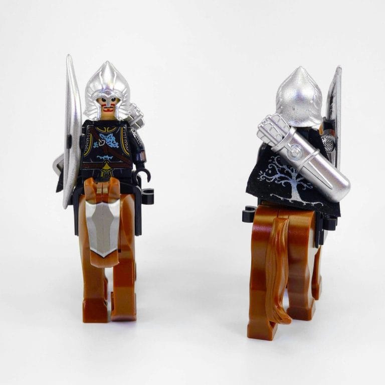 Lord the Rings Gondor Archers With Mounts Block Figures Set 10pcs