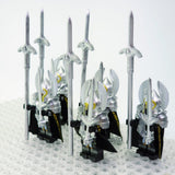 Lord the Rings Gondor Fountain Guards Block Figures Set