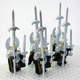 Lord the Rings Gondor Fountain Guards Block Figures Set