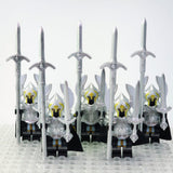Lord the Rings Gondor Fountain Guards Block Figures Set
