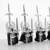 Lord the Rings Gondor Fountain Guards Block Figures Set