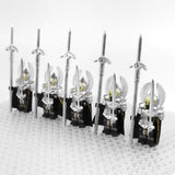 Lord the Rings Gondor Fountain Guards Block Figures Set