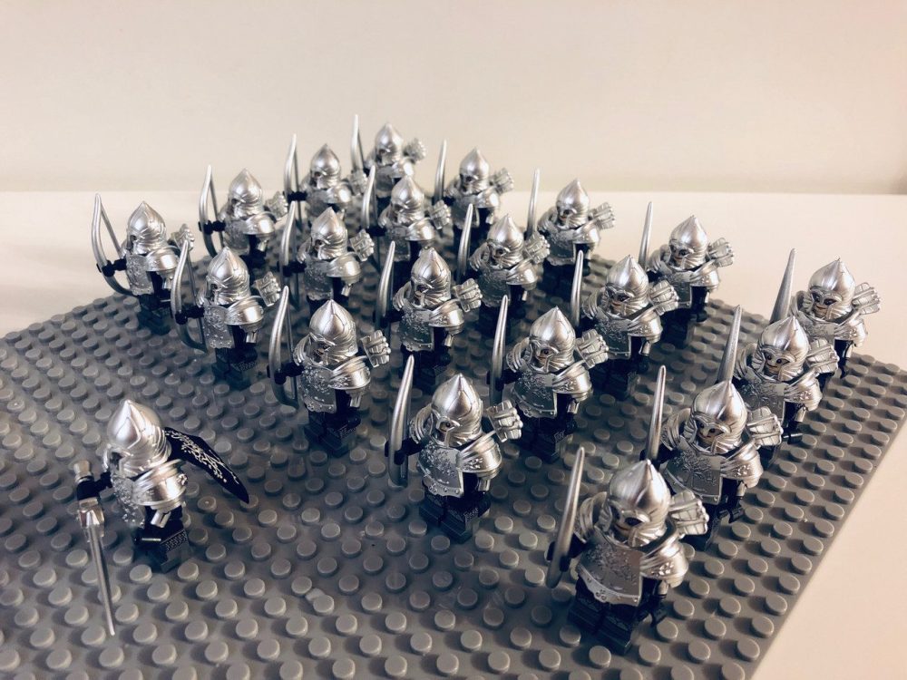 Lord the Rings Gondor Heavy Bows Block Figures Set 21pcs