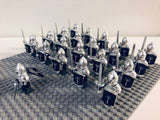 Lord the Rings Gondor Heavy Swords Block Figures Set 21pcs