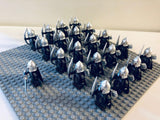 Lord the Rings Gondor Light Bows Block Figures Set 21pcs