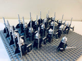 Lord the Rings Gondor Light Spears Block Figures Set 21pcs