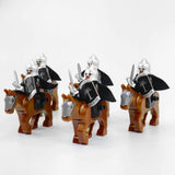 Lord the Rings Gondor Swords With Mounts Block Figures Set 10pcs