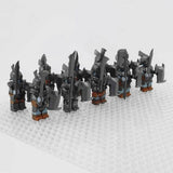 Lord the Rings Gundabad Orcs Block Figures Set