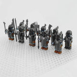 Lord the Rings Gundabad Orcs Block Figures Set