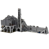 Lord the Rings Helms Deep MOC Building Set With 100 Block Figures
