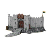 Lord the Rings Helms Deep MOC Building Set With 100 Block Figures