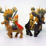 Lord the Rings High Elves on Elk Mount Block Figures Set 12pcs