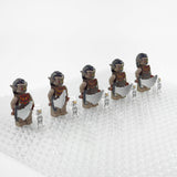 Lord the Rings Hunter Orcs Block Figures Set 5pcs