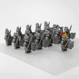 Lord the Rings Iron Hill Dwarves Block Figures Set 16pcs