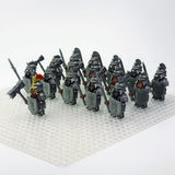 Lord the Rings Iron Hill Dwarves Block Figures Set 16pcs