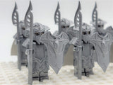 Lord the Rings Mirkwood Sentry Elves Spears Block Figures Set 10pcs