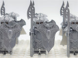 Lord the Rings Mirkwood Sentry Elves Spears Block Figures Set 10pcs
