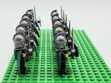 Lord the Rings Riders Rohan Long Swords Block Figures Set 10pcs