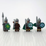 Lord the Rings Riders Rohan Rohirrim Block Figures Set 10pcs