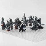 Lord the Rings Sauron Witch King and Mordor Orcs Block Figures Set 13pcs