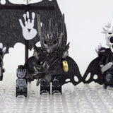 Lord the Rings Sauron Witch King Uruk-Hai Captain Block Figures Set